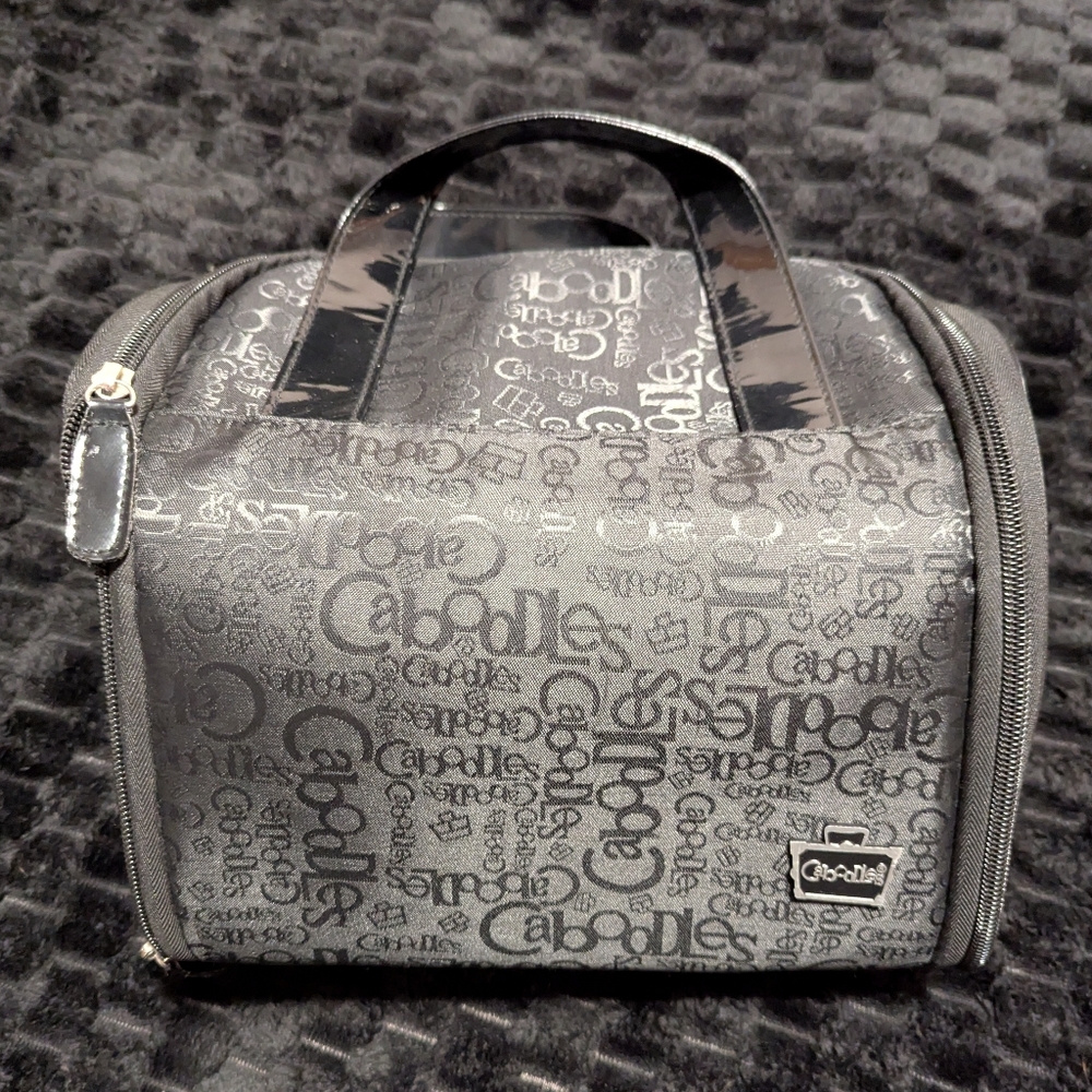 Caboodles Black Travel Hanging Makeup Accessories Case - Picture 2 of 7